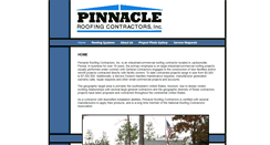 Desktop Screenshot of pinnacleroofing.com