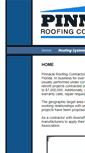 Mobile Screenshot of pinnacleroofing.com